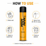 Nishman Extra Strong Hold Hair Spray (04) - Image 2