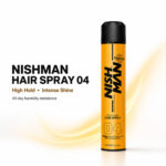 Nishman Extra Strong Hold Hair Spray (04) - Image 5