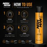 Nishman Extra Strong Hold Hair Spray (04) - Image 5