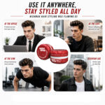 Nishman Hair Styling Wax | Flaming No.03 - Image 4