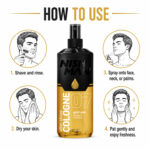 Nishman After Shave Cologne | Gold One No.07 - Image 3