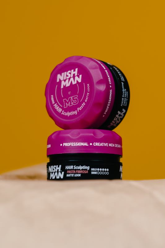 Nishman M5 Hair Sculpting Paste Matte Look