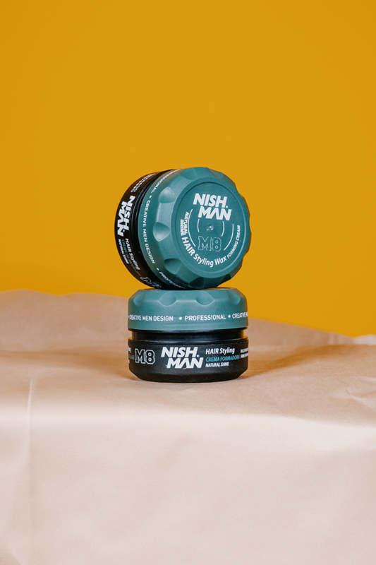 Nishman M8 Hair Styling Cream Pompadour Natural Shine