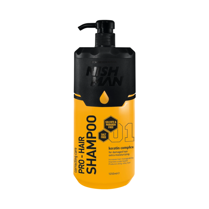 NISHMAN Pro-Hair Keratin Complex Shampoo 1250 ml