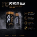 Nishman Hair Styling Ultra Hold Powder Wax P5 - Image 2