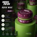 Nishman Hair Styling Wax | Rugby No.04 - Image 5