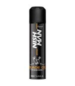 Nishman Blade Oil Spray for Clippers, Beard Trimmers and Shavers 200 ml - Reduces Friction Maintenance for Blades Suitable for Hair Clipper and Trimmers