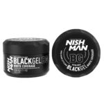 Nishman Ultra Hold Hair Styling Black Gel - White Coverage 300 ml