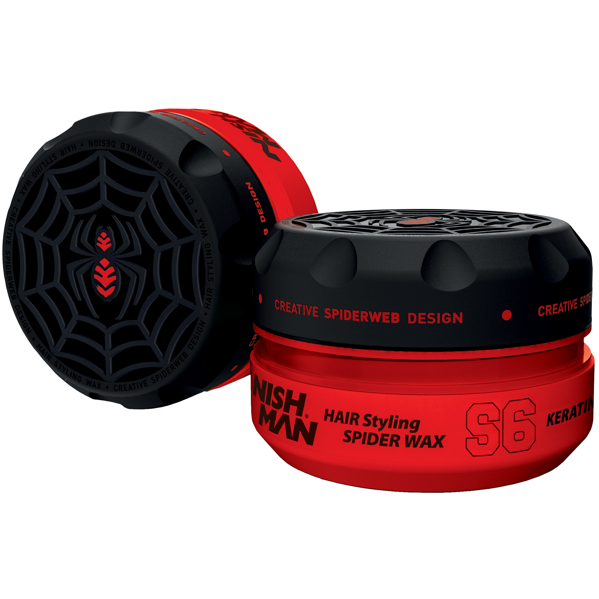S6 Spider wax Nishman Spider Wax | Keratin S6 150 ML - Image 1