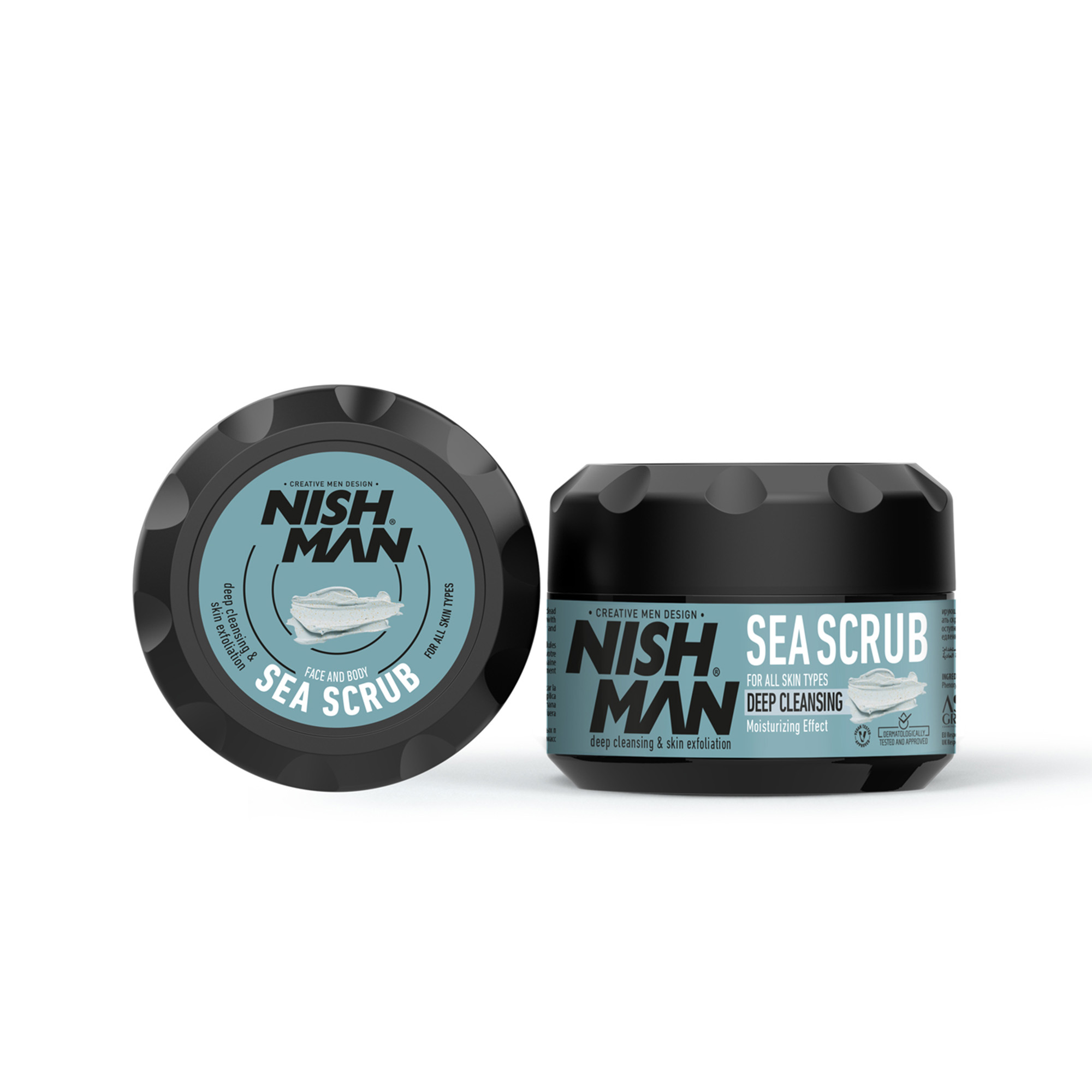 Sea Scrub NISHMAN Facial Scrub Sea Salt 300ml - Image 1