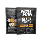 NISHMAN Colourant Shampoo Sachets 25ml 10Pcs Black