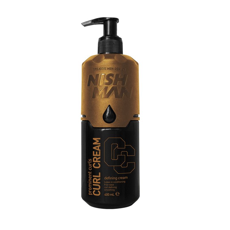 NISHMAN Curl Cream 400ml pump bottle